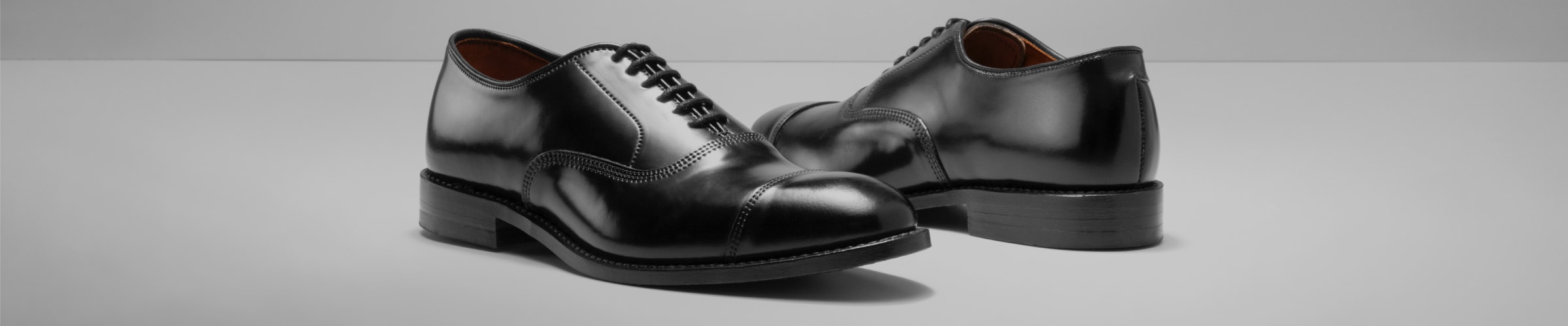 Cap-toe dress shoes