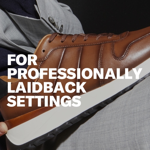 for professionally laid back settings