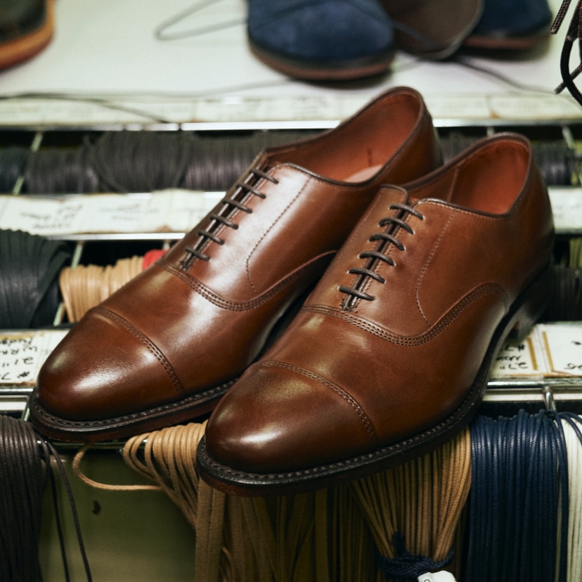 Allen Edmonds Park Avenues in the factory