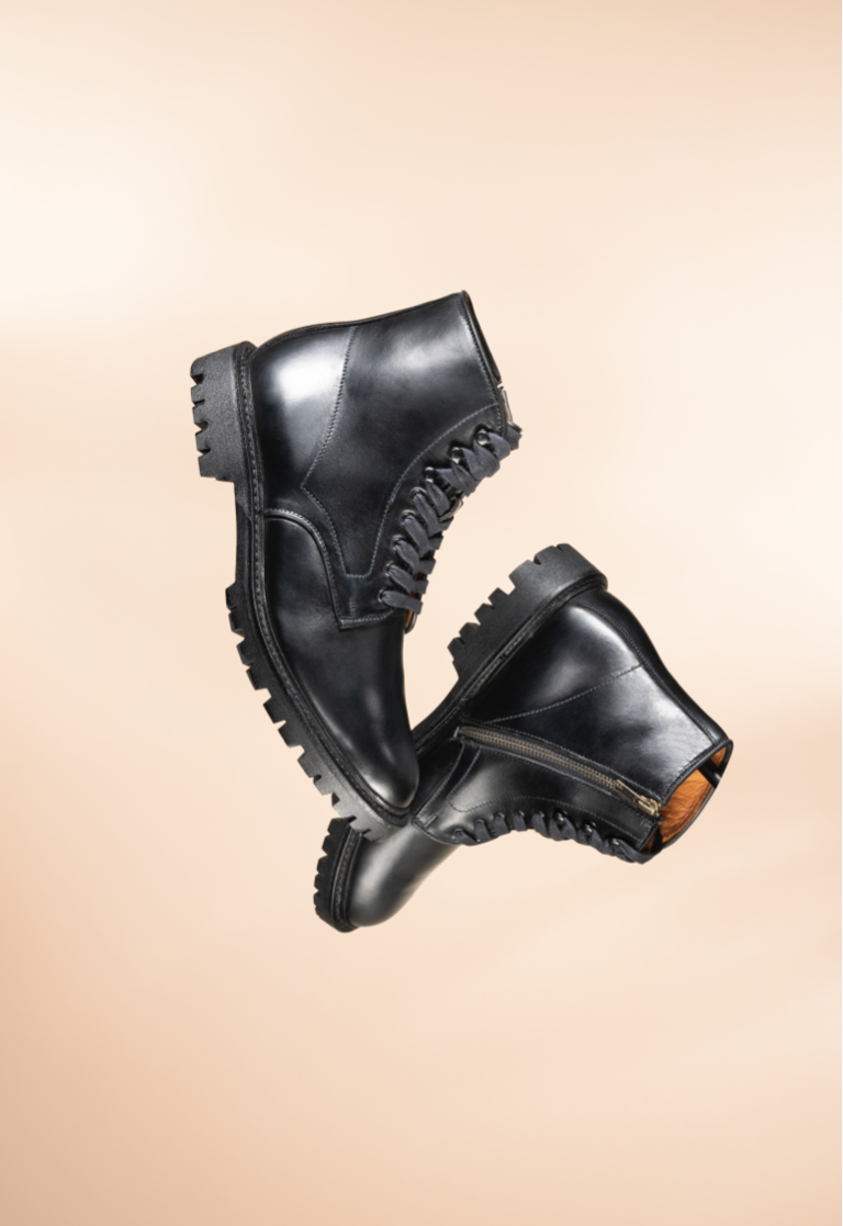 zip up boots