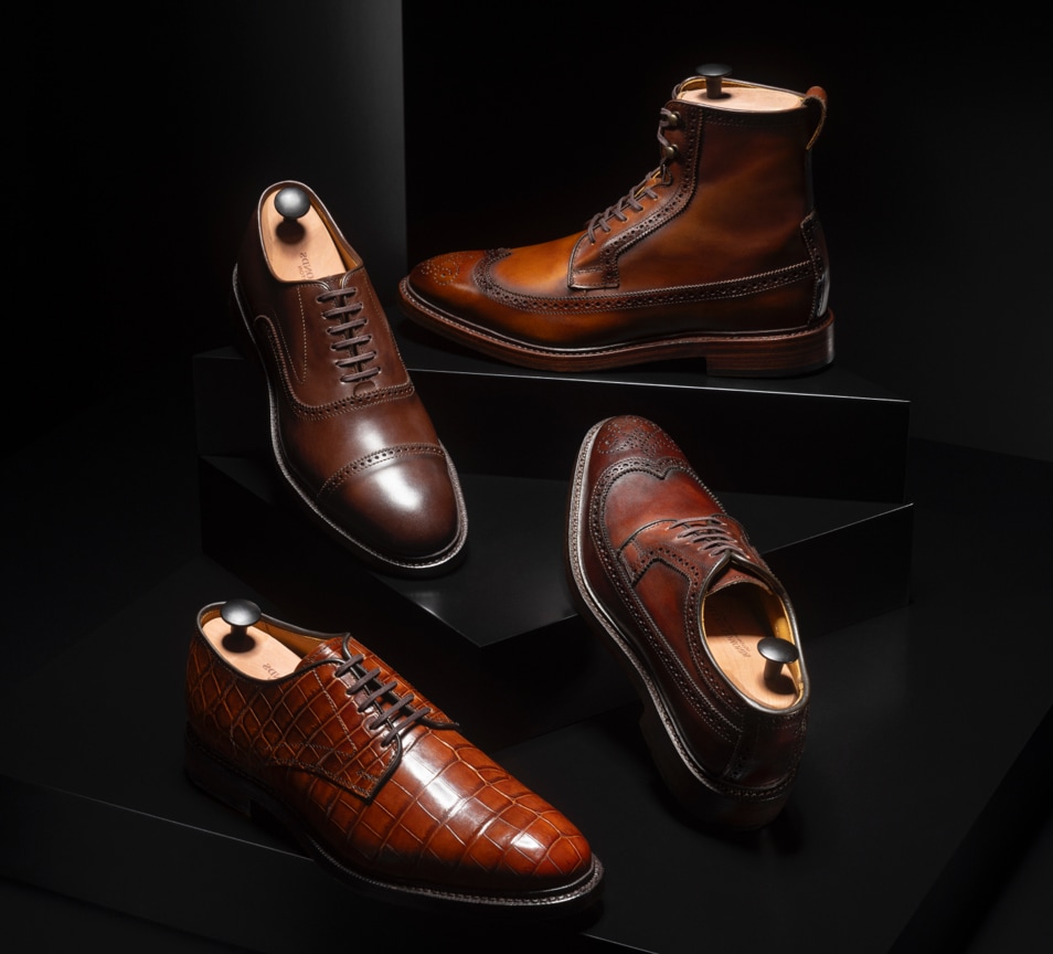 the reserve collection in shades of brown