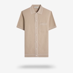 bucatchi full button polo