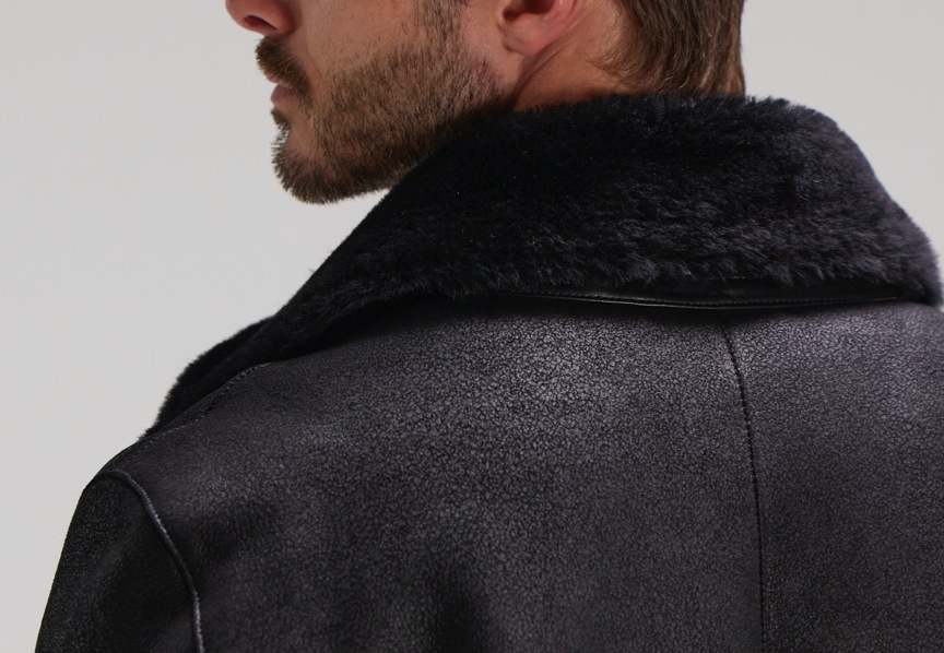 back of bomber jacket