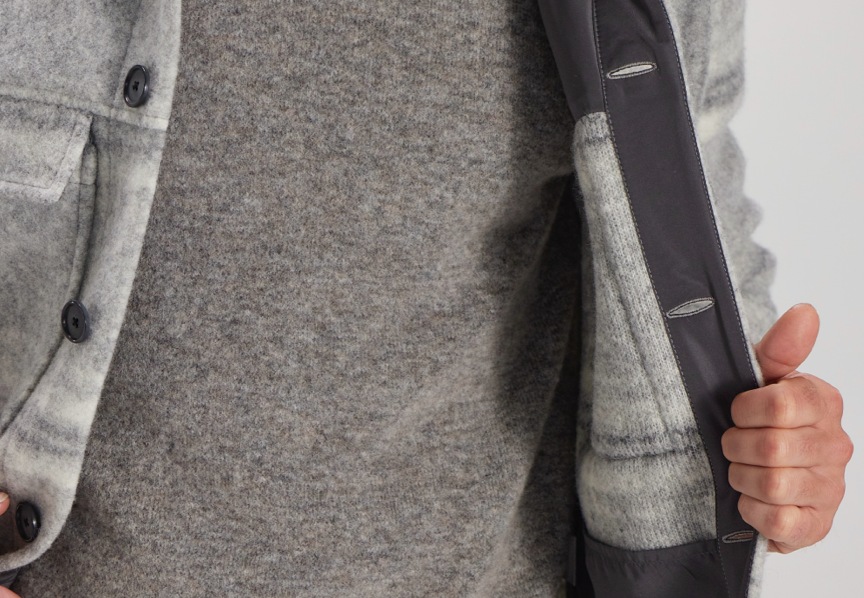 man wearing hamza turtleneck