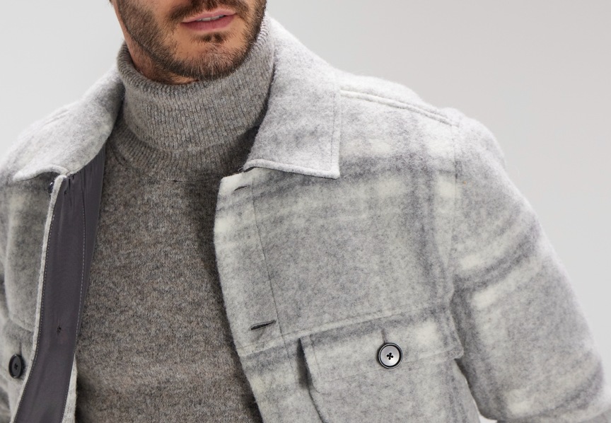 man wearning wilas jacket