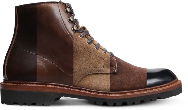 Higgins Mill boot in multiple leathers and colors