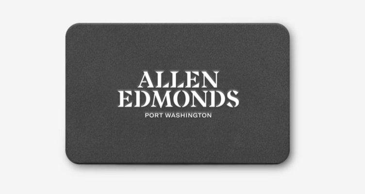 Allen Edmonds Physical Gift Card