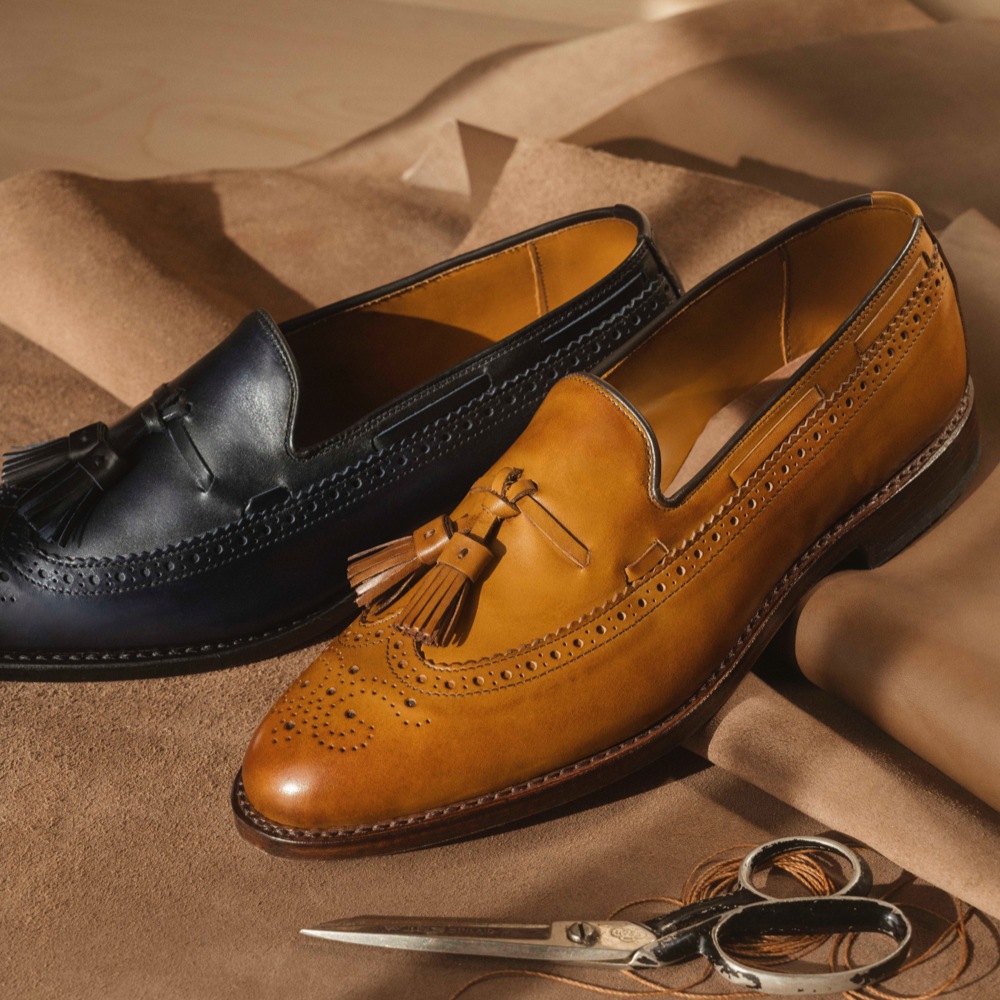 manchester wingtip tassel loafer