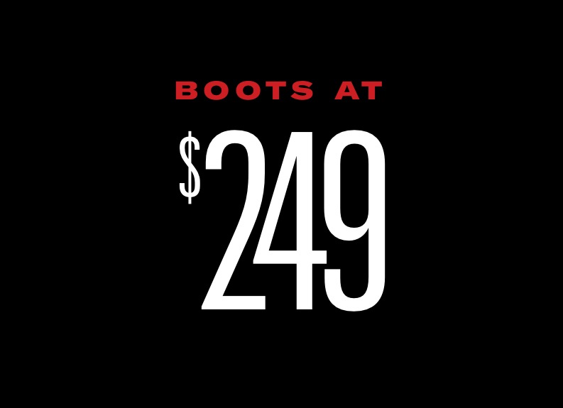 Boots at $249