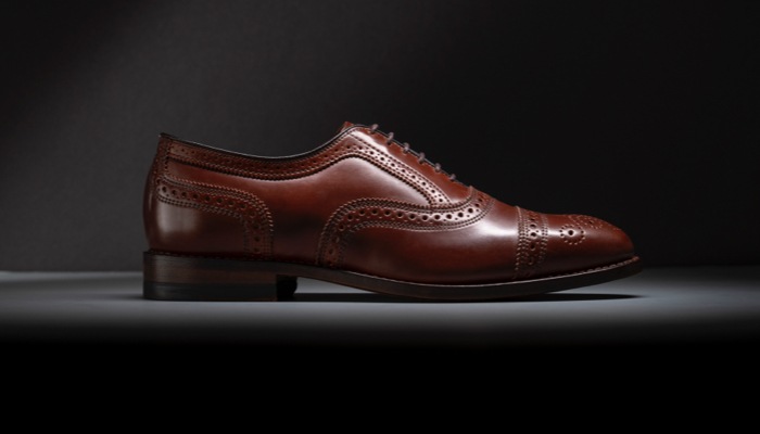 Strand oxford in cordovan leather