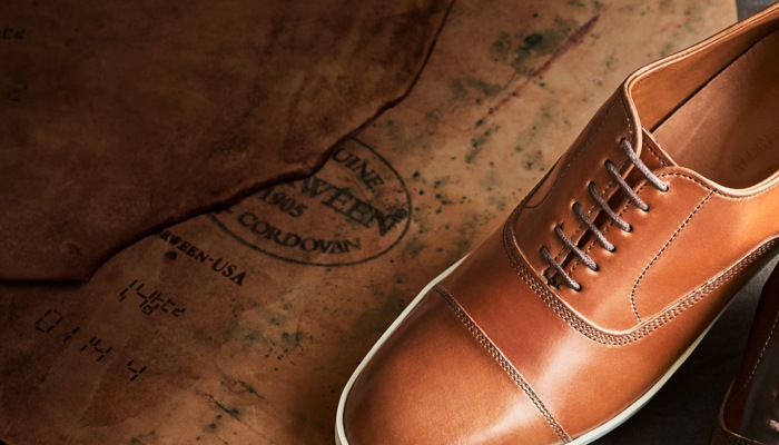 The distinctive patina of cordovan leather
