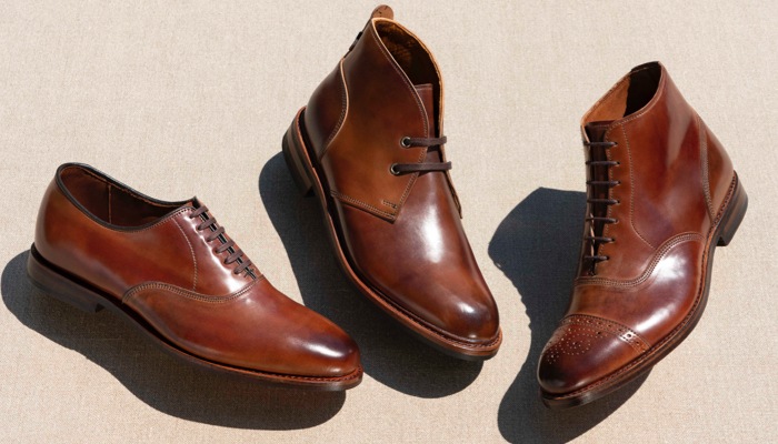 Three new styles of cordovan