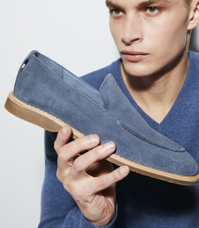 Blue Venetian Loafer