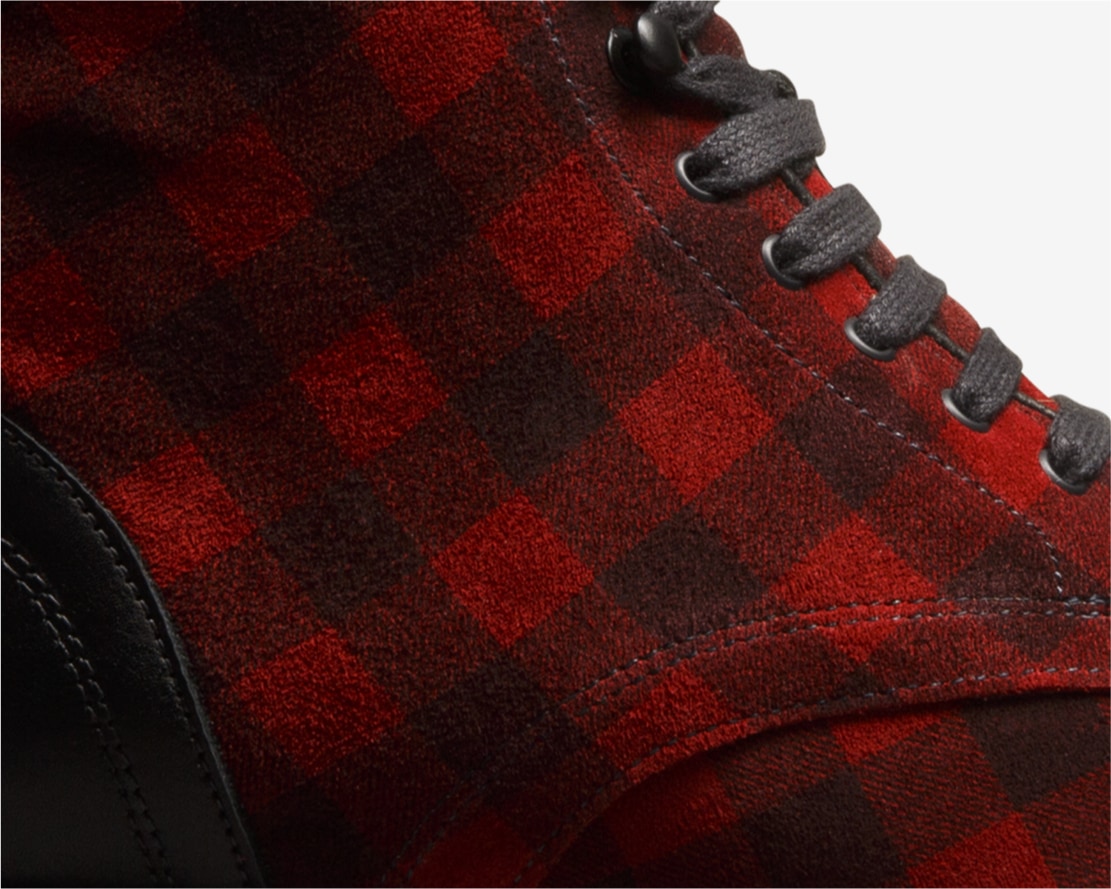 Wool and Plaid Shoes and Boots