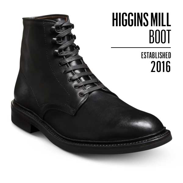 Higgins Mill Boot, established 2016