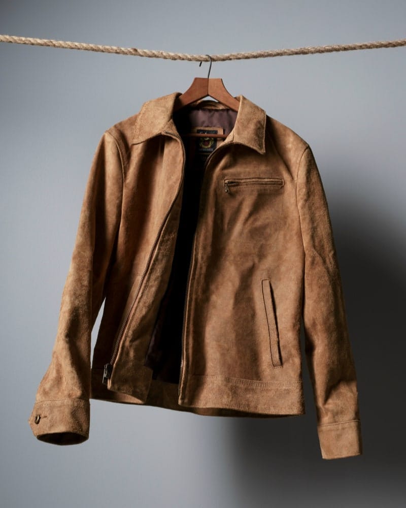 Schott® N.Y.C. Rough-out Suede Jacket by Allen Edmonds