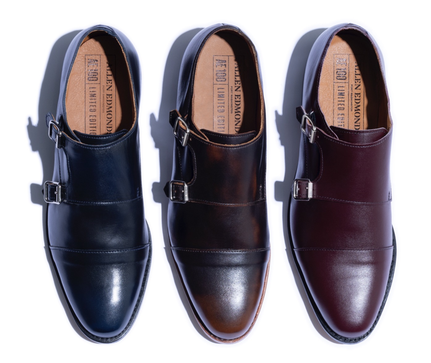 Three Mora Double Monk Strap Shoes - Limited Drop