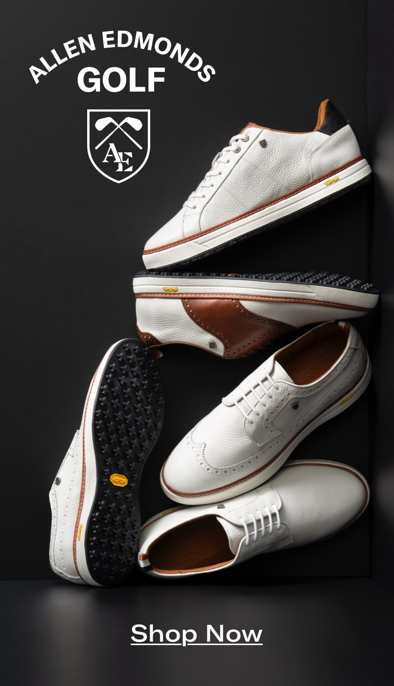 Allen edmonds store golf shoes sale