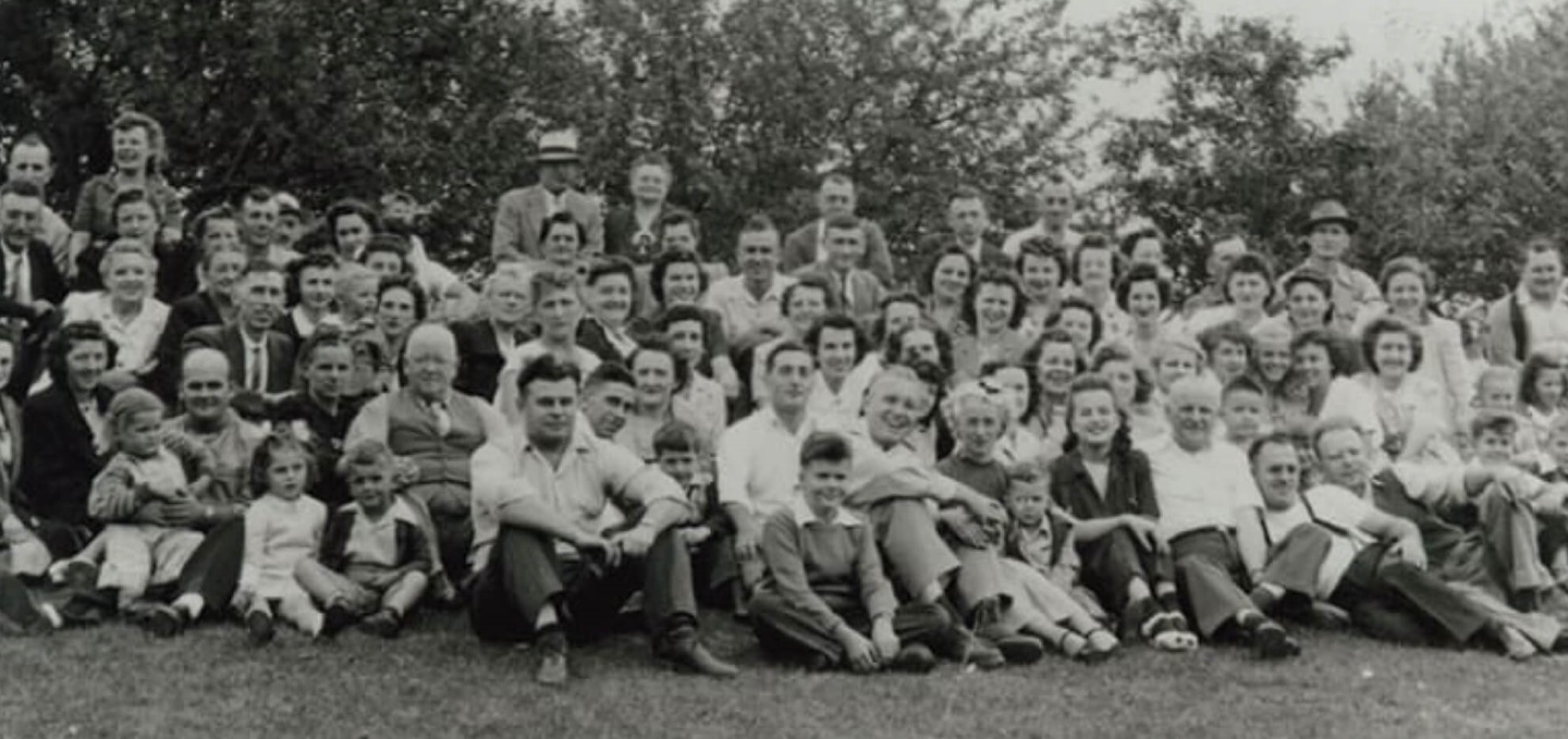 Vintage picture of the staff of Allen Edmonds