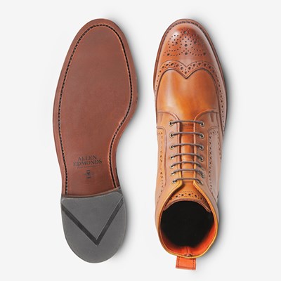 Allen edmonds dalton walnut on sale