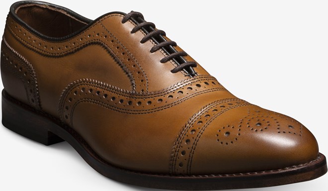 Strand Cap toe Oxford Dress Shoe Men s Dress Allen Edmonds