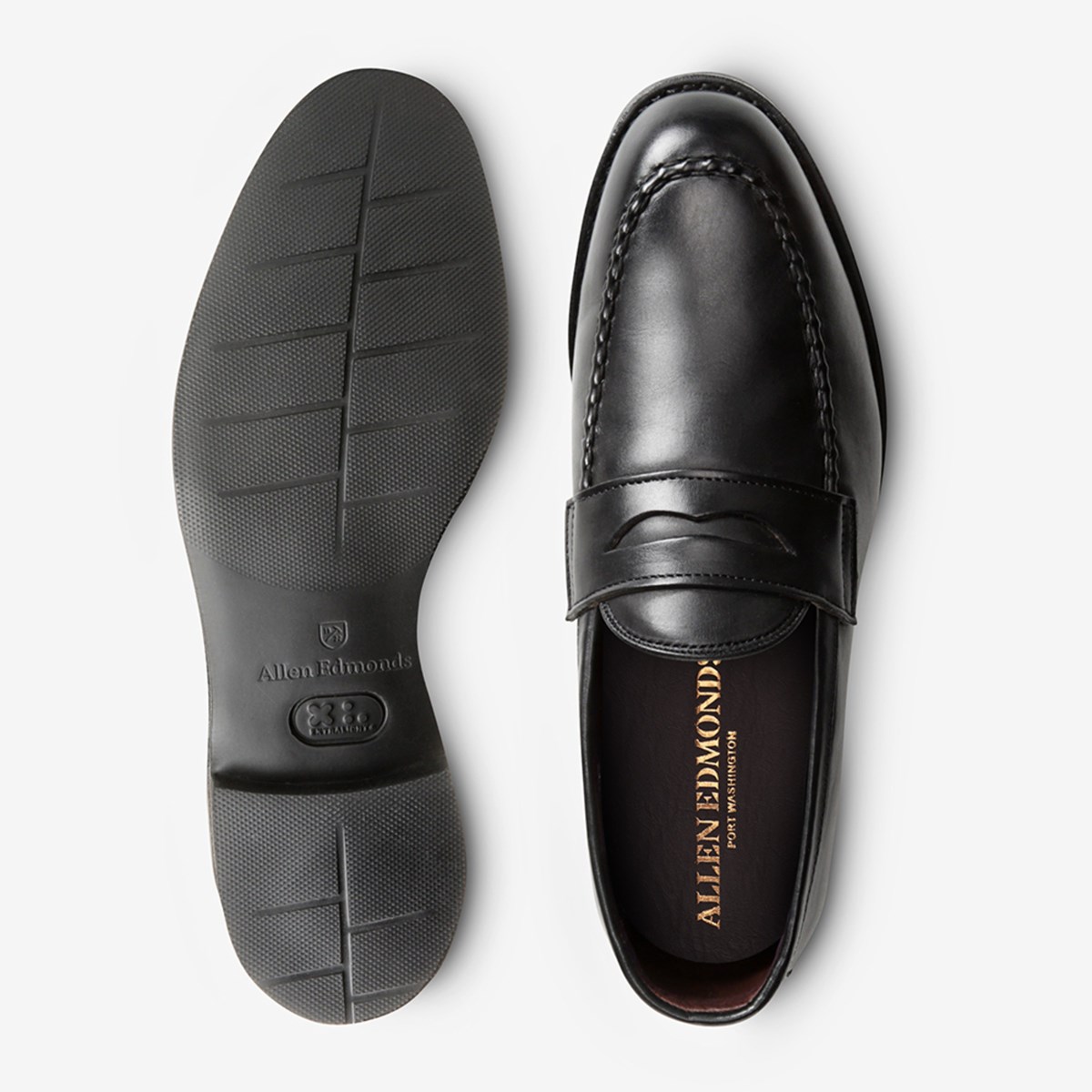 Walnut Allen Edmonds SFO Slip-On Dress Loafer Various Sizes New in Box 