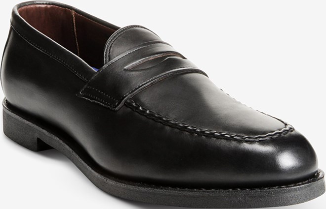 New in Box Walnut Size 10.5E Allen Edmonds SFO Slip-On Dress Loafer 