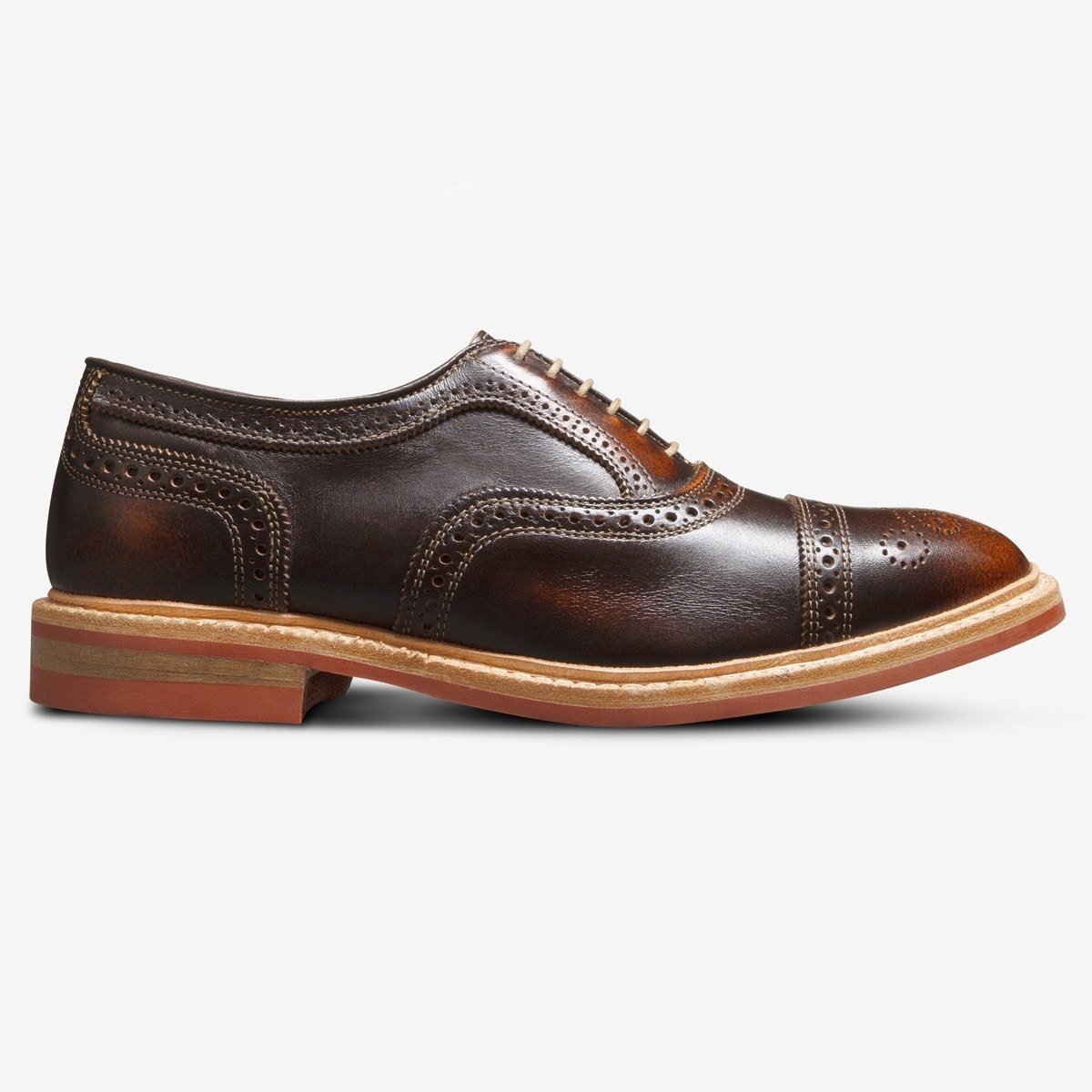 Strandmok Cap-toe Oxford with Dainite Rubber Sole