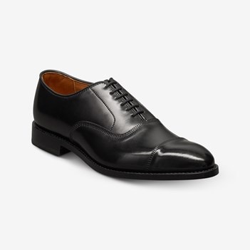 Alden Black Shell Cordovan Cap toe oxford. # 9071 - Sherman