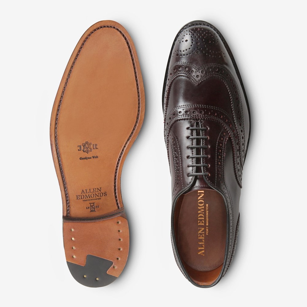 Cambridge Shell Cordovan Wingtip Dress Shoe | Men's Dress | Allen