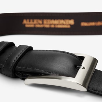 Allen edmonds poplar belt deals