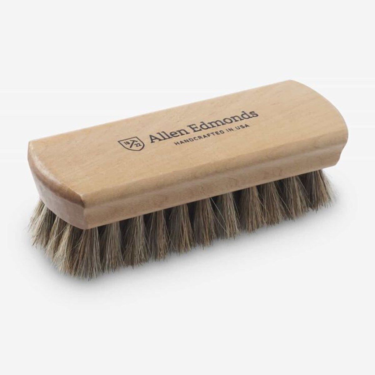 Travel Horsehair Shine Brush | Men's Brushes | Allen Edmonds