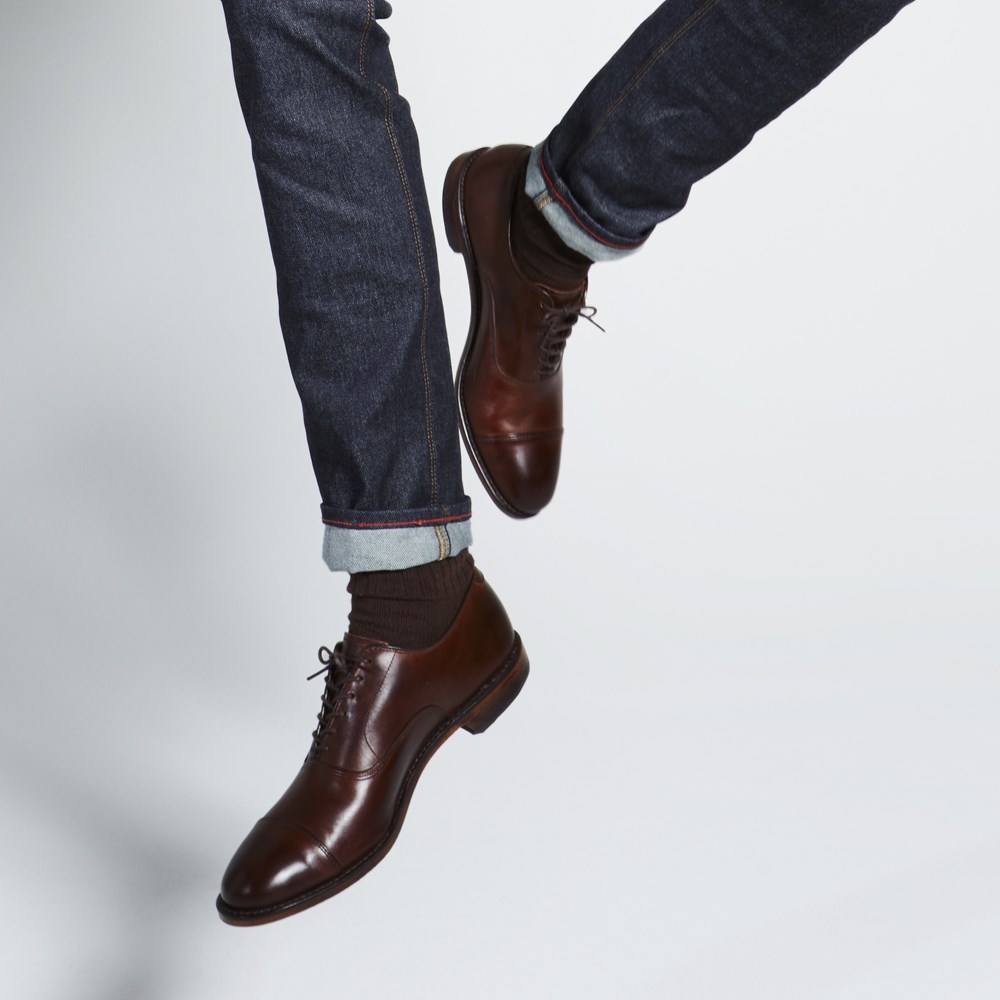 USA製】【アレンエドモンズ】【Allen Edmonds】【赤茶色