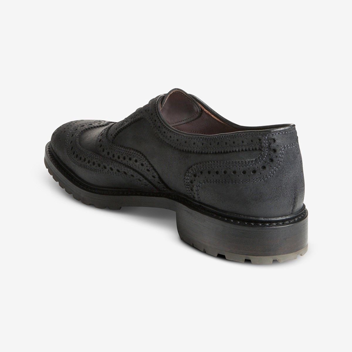 McTavish Wingtip Oxford Waxed Suede 