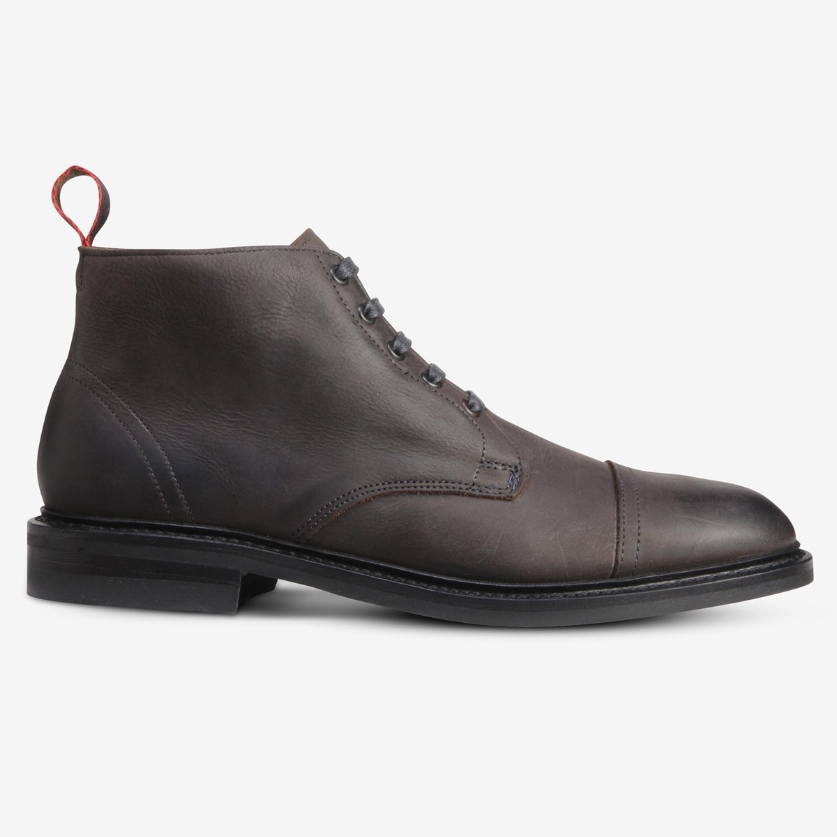Patton Cap toe Boot with Dainite Rubber Sole Men s Boots Allen Edmonds