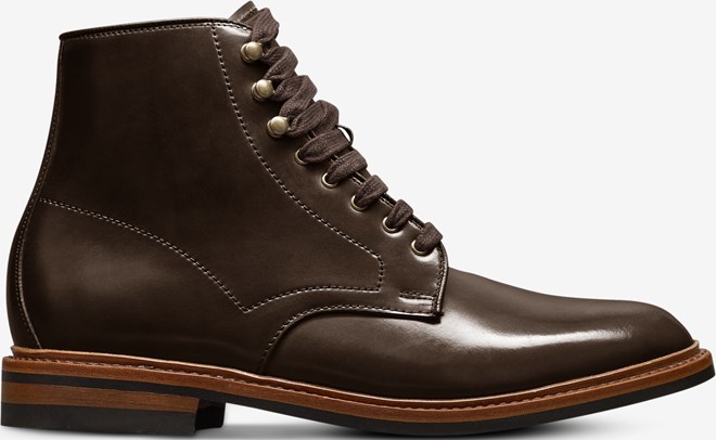 Higgins Mill Shell Cordovan Leather Boot Men s Boots Allen Edmonds