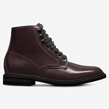 Allen Edmonds HIGGINS MILL Cordovan Leather WEATHERPROOF Boots 13 B Modified Allen Edmonds Higgins Mill Boot in Natural Shell  main image 3