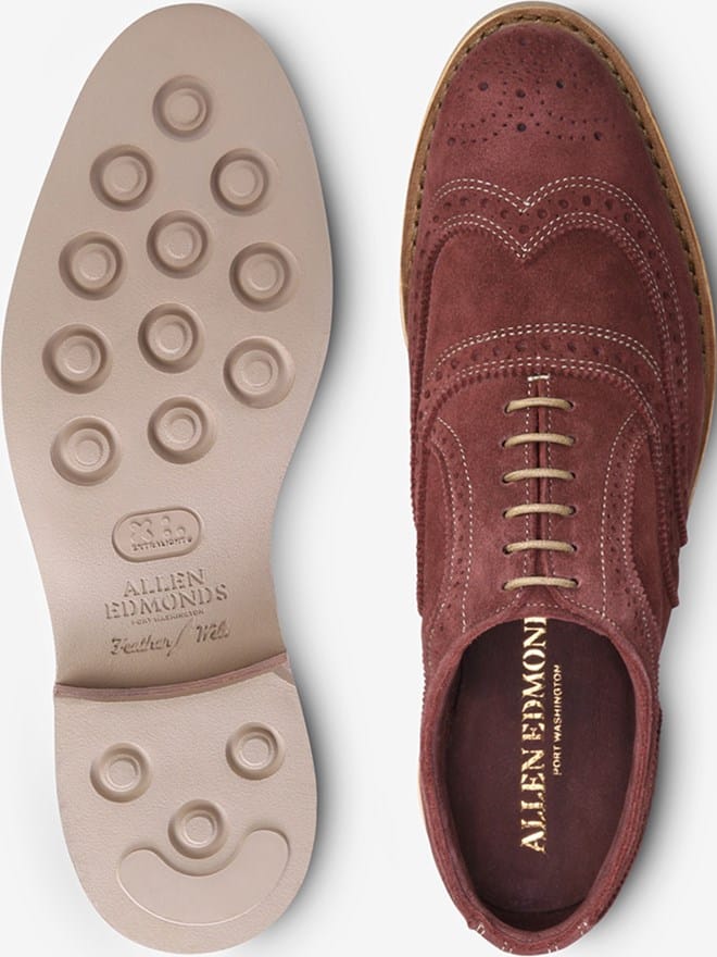 Neumok Suede Wingtip Oxford | Men's 