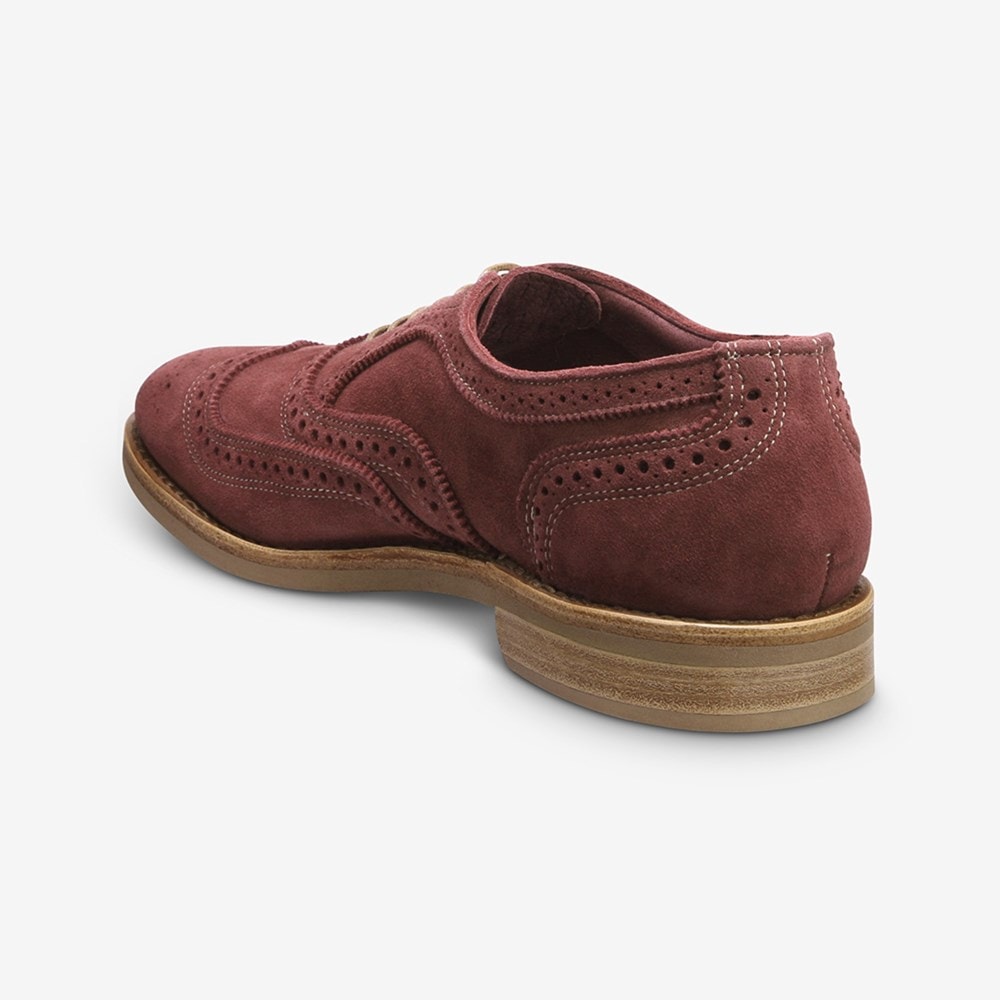 Neumok Suede Wingtip Oxford Men s Dress Allen Edmonds