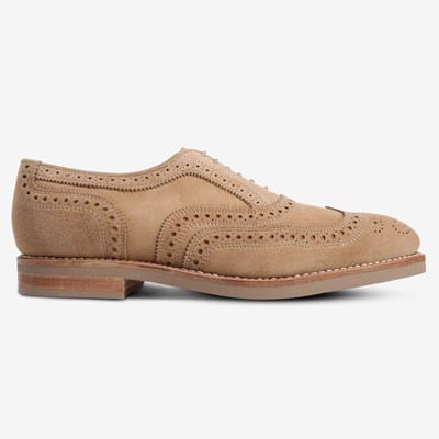 Neumok Suede Wingtip Oxford | Men's 