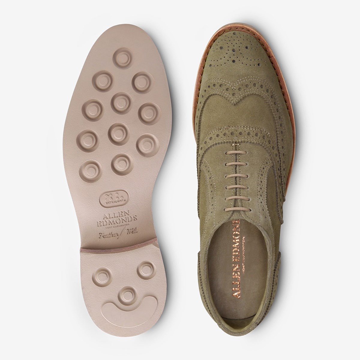 neumok suede wingtip oxford