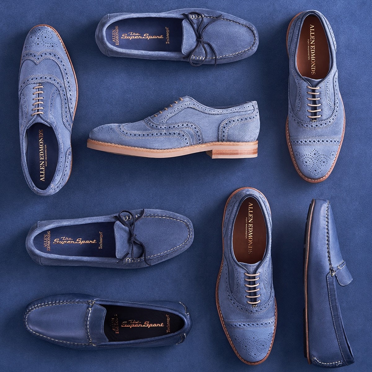 neumok suede wingtip oxford