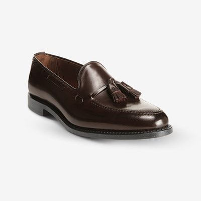 Allen edmonds hotsell suede tassel loafer