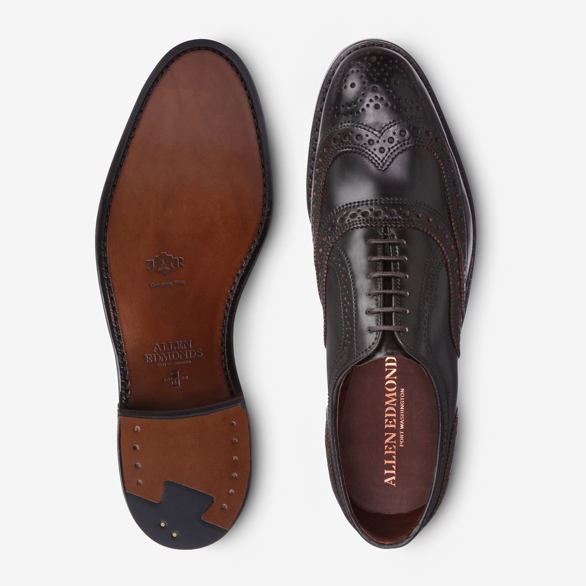 Cambridge Shell Cordovan Wingtip Dress Shoe Men's Dress Allen