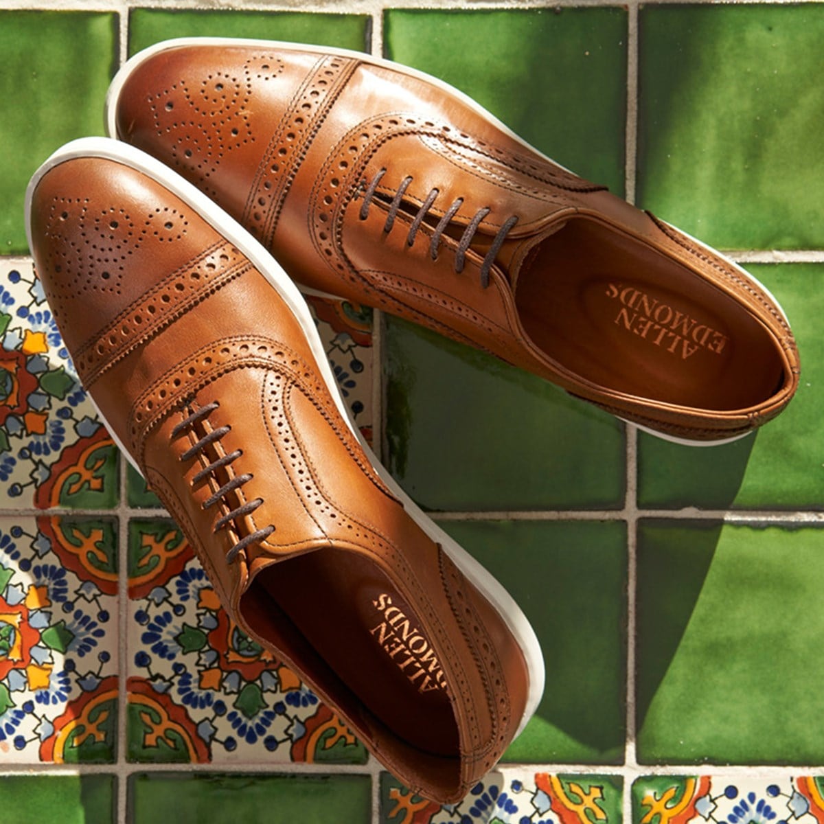 Allen edmonds strand suede on sale