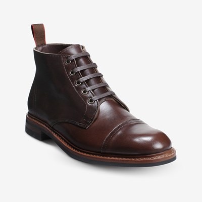 Patton Cap-Toe Boot with Dainite Rubber Sole Grey | Men's Boots | Allen ...