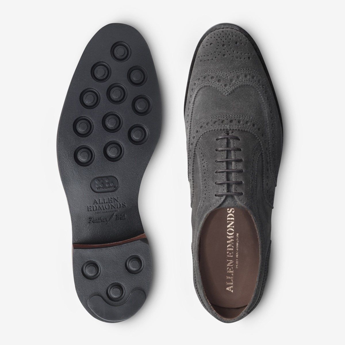 Neumok Suede Wingtip Oxford | Men's 