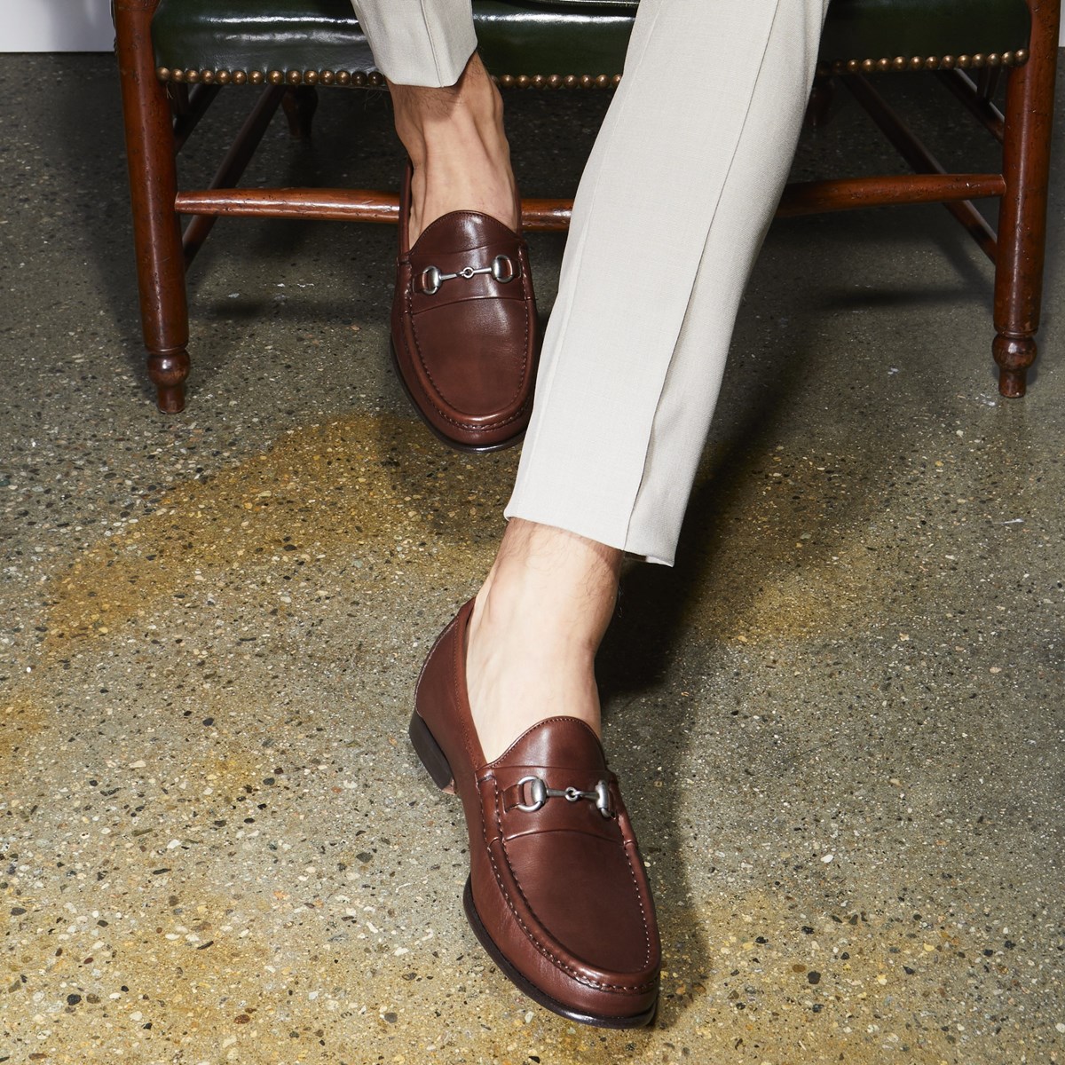 Deuxieme Classe カミナンドBIT MOCCASINS Deuxieme Classe CAMINANDO Bit Loafer 37GREEN DAY ピック