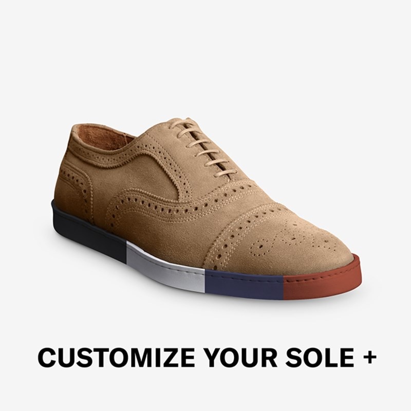 Strand Suede Oxford Sneaker Men s Sneakers Allen Edmonds