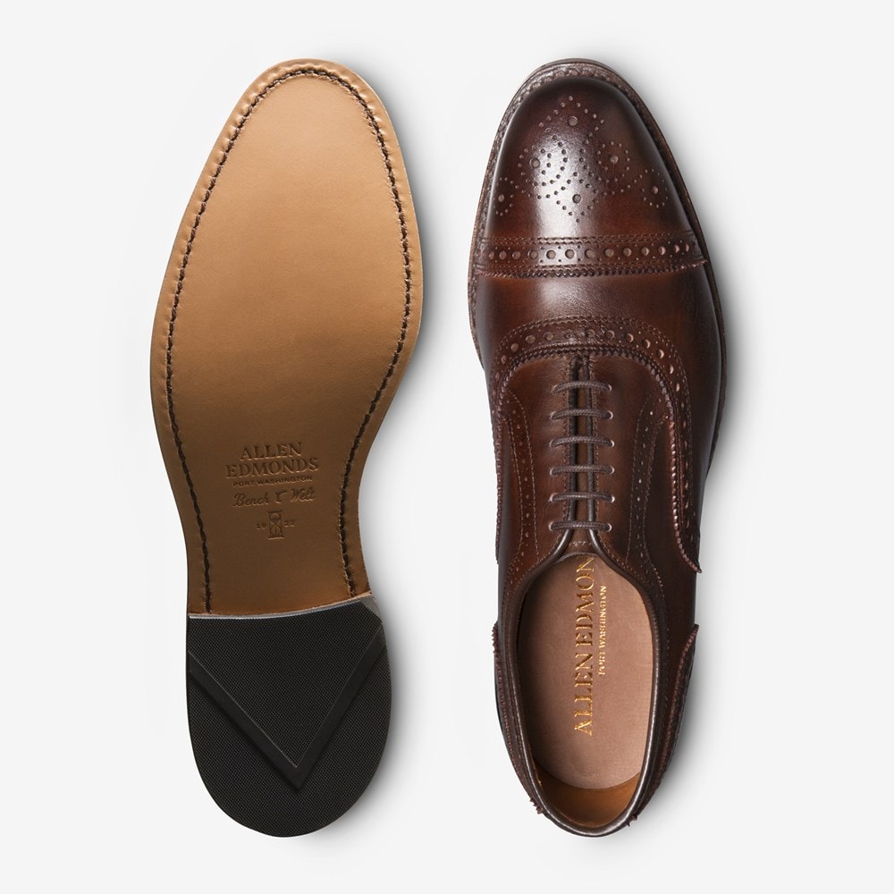ALLEN EDMONDS 2足セット Allen Edmonds Shoes Strand Men's 11EEE (WIDE) Brown Leather